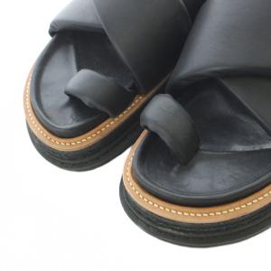sacai Multiple Sole Sandals 42 ブラック SCM-089