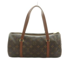 LOUIS VUITTON パピヨン30 ハンドバッグ モノグラム ブラウン M51385