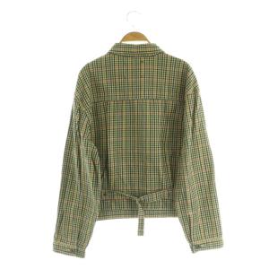 Levi's Made&Crafted チェックトラッカージャケット S グリーン