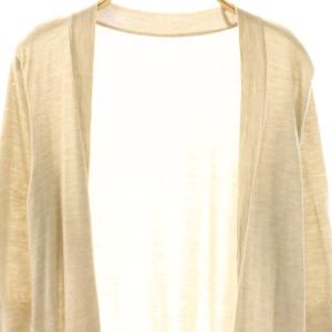 FOXEY カシミヤカーディガン シルク混 F ベージュ 31499