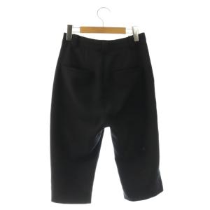 MAISON SPECIAL Sabrina Pants パンツ クロップド ジッパーフライ 36 ブラック /DO OS SH