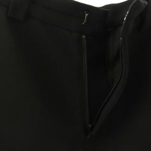MAISON SPECIAL Sabrina Pants パンツ クロップド ジッパーフライ 36 ブラック /DO OS SH
