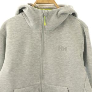 HELLY HANSEN フェザーテック フルジップ フーディ パーカー スウェット S 杢グレー /ES OS