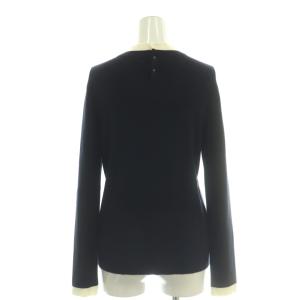 MACKINTOSH PHILOSOPHY MACKINTOSHPHILOSOPHY Cleric Collar Knit ニット プルオーバー 38 ネイビー /DF OS