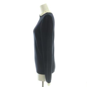 MACKINTOSH PHILOSOPHY MACKINTOSHPHILOSOPHY Cleric Collar Knit ニット プルオーバー 38 ネイビー /DF OS