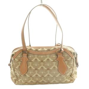 ANNA SUI ウォールハート ミニボストン ハンドバッグ ベージュ /SS OS