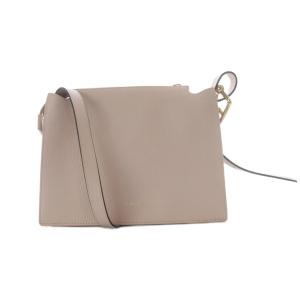 FURLA レザー ショルダーバッグ ロゴ ピンク /SR