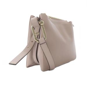 FURLA レザー ショルダーバッグ ロゴ ピンク /SR