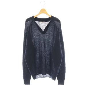 25AW BABY SURI ALPACA SHEER KNIT SKIPPER POLO