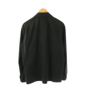 ATTACHMENT 4WAYストレッチタフタ ZIP UPブルゾン ジャケット 4 ブラック /HK OS SH