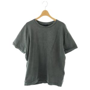 MINI URAKE S/S ボックスシルエット クルーネック半袖Tシャツ カットソー 5 チャコールグレー
