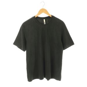 ポリエステルハイゲージパイルスリムフィットTシャツ カットソー 半袖 4 チャコールグレー /DO OS