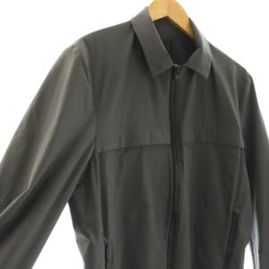 ATTACHMENT 4WAYストレッチタフタ ZIP UPブルゾン ジャケット 上着 XL グレー 長袖 襟付き ジップアップ