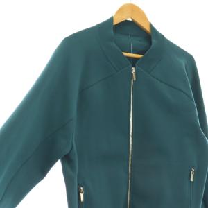 ATTACHMENT MA-1 PE KNIT PE ブルゾン ジップアップ 4 グリーン /DO OS SH