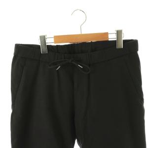 ATTACHMENT CO/RY STRETCH TWILL BIKER EASY PANTS パンツ テーパード 4 ブラック