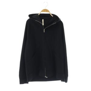 スーパーストレッチメリルハイテンションツイル ZIP UPパーカー ジャケット ジップアップ 4 黒 /NR