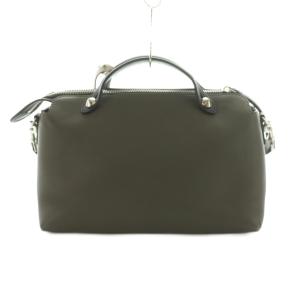 FENDI バイザウェイ ミディアム 2WAYバッグ グレー 8BL146