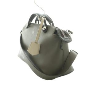 FENDI バイザウェイ ミディアム 2WAYバッグ グレー 8BL146