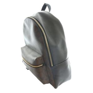 COACH チャーリー シグネチャー リュックサック デイパック 茶 ブラウン F32200 /SS OS