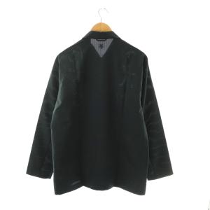 DESCENTE ポーズ PAUSE SCHEMATECH AIR SHIRT COVERALL シャツ ロゴボタン M