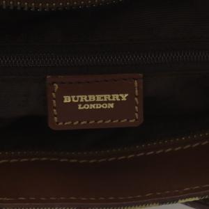 BURBERRY LONDON トートバッグ シャドーホース ノバチェック PVC ベージュ /YO19