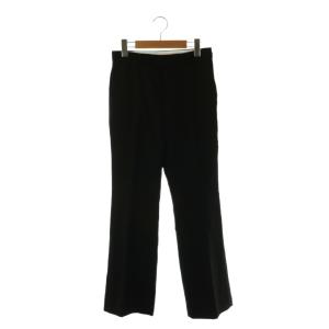 25AW Essential Flare パンツ ウール 34 ブラック