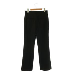 EVERYDAY I LIKE 25AW Essential Flare パンツ ウール 34 ブラック