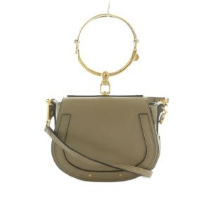 ナイル スモール ブレスレット 2way ハンドバッグ グレージュ