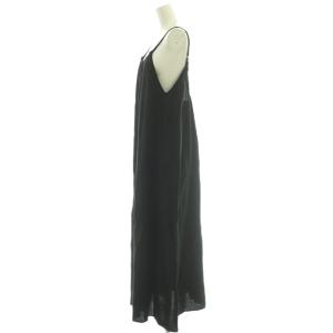 maillot Linen Cami OP ワンピース ロング 0 黒 /SY OS