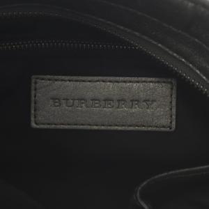 BURBERRY ワンショルダーバッグ ノバチェック ラメ グレー