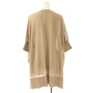 theory luxe FORTUNA SOMETTE ニット プルオーバー Vネック 38 ピンクベージュ /DF OS