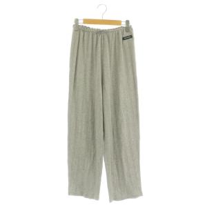 EYELET RIBBED COZY PANTS アイレットリブ コージーパンツ ワイド イージー F