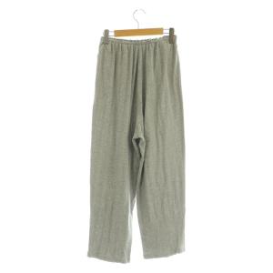 SEA EYELET RIBBED COZY PANTS アイレットリブ コージーパンツ ワイド イージー F