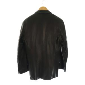 dunhill ラムレザージャケット 50 ブラック
