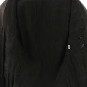 dunhill ラムレザージャケット 50 ブラック