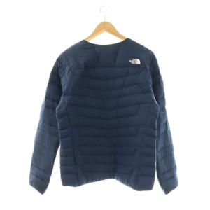 THE NORTH FACE NY81813 Thunder Round neck Jacket ダウンジャケット ノーカラー L ネイビー