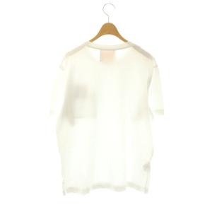 PLAN C ラバーポケットTシャツ カットソー 半袖 S ホワイト /HK OS SH