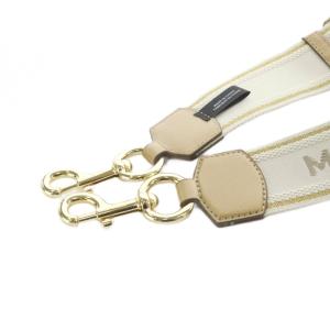 MARC JACOBS ショルダーストラップ ロゴ ベージュ /SR
