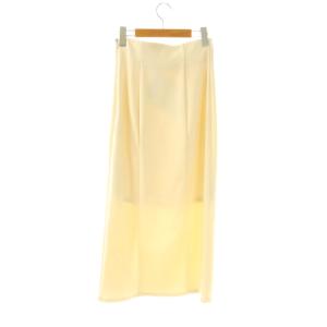 SNIDEL 25SS シンプルタイトスカート ロング 0 アイボリー /HK OS