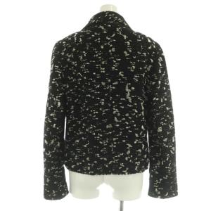 CHANEL 02A ツイードジャケット 40 ブラック