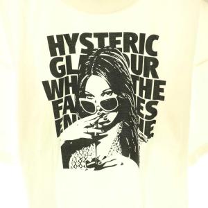 HYSTERIC GLAMOUR スモーキーガール Tシャツ カットソー 半袖 F ホワイト /HK OS