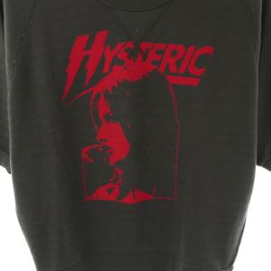 HYSTERIC GLAMOUR ガール 半袖 スウェット プルオーバー F グレー /HK OS