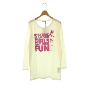ガール 長袖 Tシャツ カットソー ロング F ホワイト /HK OS