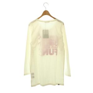 HYSTERIC GLAMOUR ガール 長袖 Tシャツ カットソー ロング F ホワイト /HK OS