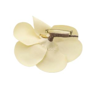カメリア コサージュ ベージュ /SR OH（2026/04/28買取） - CHANEL