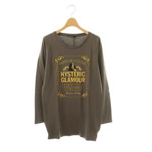ガール 長袖 Tシャツ カットソー F グレー /HK OS