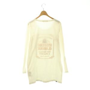 HYSTERIC GLAMOUR ガール 長袖 Tシャツ カットソー F ホワイト /HK OS