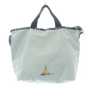 LesportSAC ハワイ限定 Lauren Roth 2WAY トートバッグ ショルダーバッグ ハンドバッグ 水色 ライトブルー