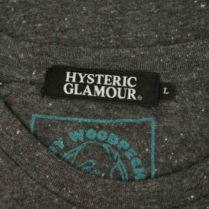 HYSTERIC GLAMOUR ウッドペッカー 半袖 Tシャツ プリント L グレー /MY OS