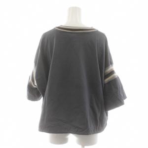 Vivienne Westwood RED LABEL Tシャツ カットソー 00 グレー ラウンドネック ストライプ /AZ